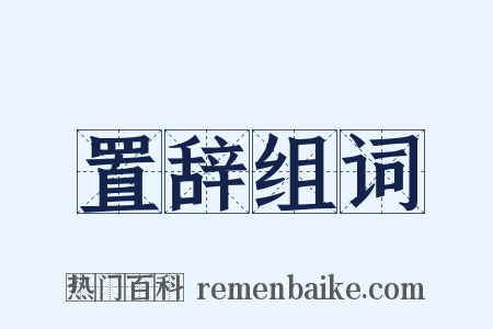 置辞组词是什么意思的图片